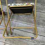 2 vintage Lafuma Chantazur folding chairs