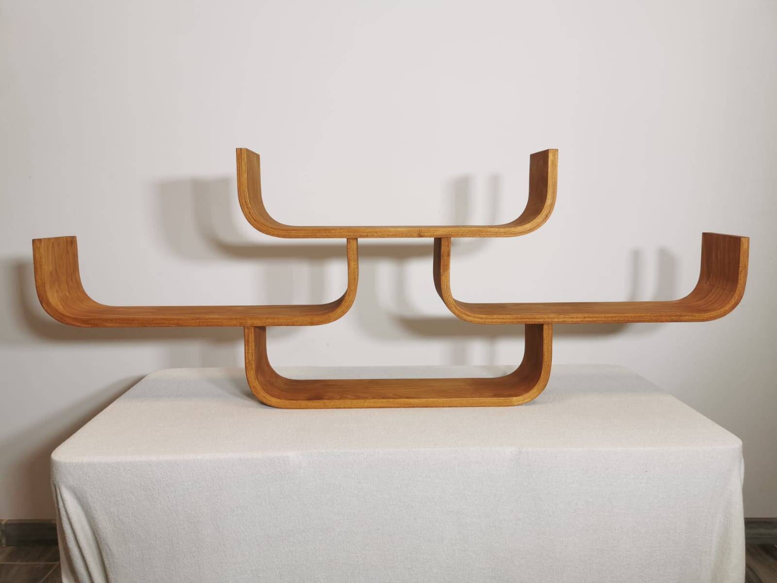 Wall shelf by Ludvik Volak