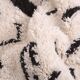 Unique natural wool Moroccan rug 3x2 m