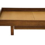 Vintage daybed with drawers 1960s in teak minimalist design