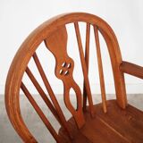 Chaise en chêne, design danois, années 1960, production : Danemark