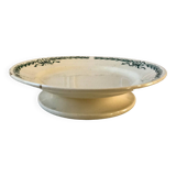 compote bowl in Terre de Fer Longchamp Belleville early 20th century
