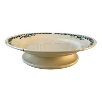 compote bowl in Terre de Fer Longchamp Belleville early 20th century