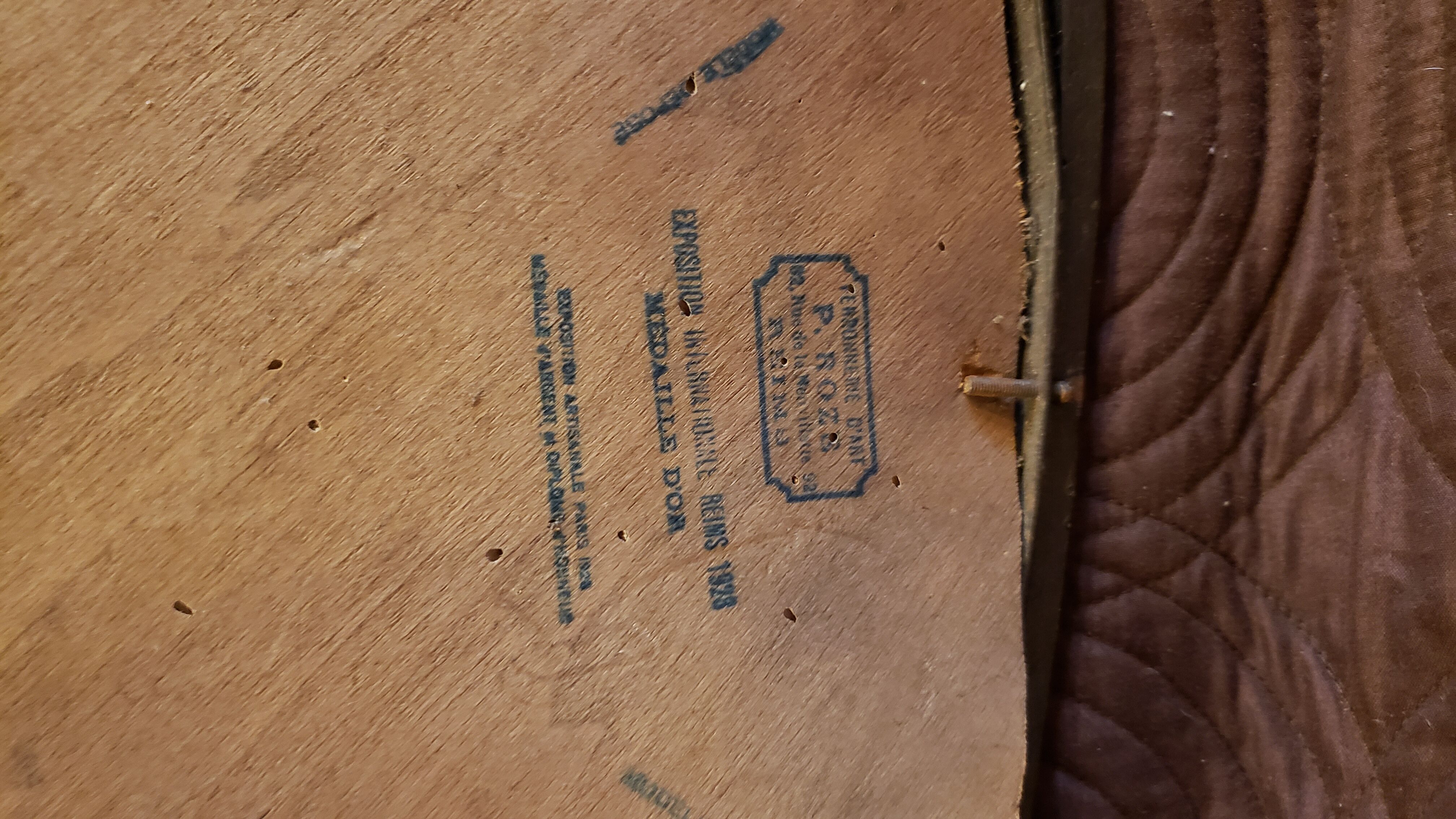 Magnificent mirror handmade P.Roze