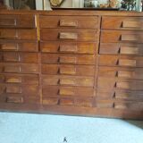 Loom cabinet, 24 drawers