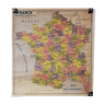 Map Rossignol French Departments / French population