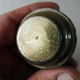 Old saleron in silver metal