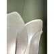 Contemporary Venetian Sanded Murano Glass Floreal Wall Sconces-Set of Two