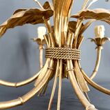 “Calla Lily” Chandelier by Hans Kögl, Hollywood Regency, c. 1970,