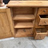Large fir grocery cabinet