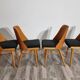 Dining Chairs by Radomir Hoffman for Ton, 1950s, Set of 4