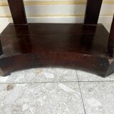 Console époque Restauration en Acajou et marbre