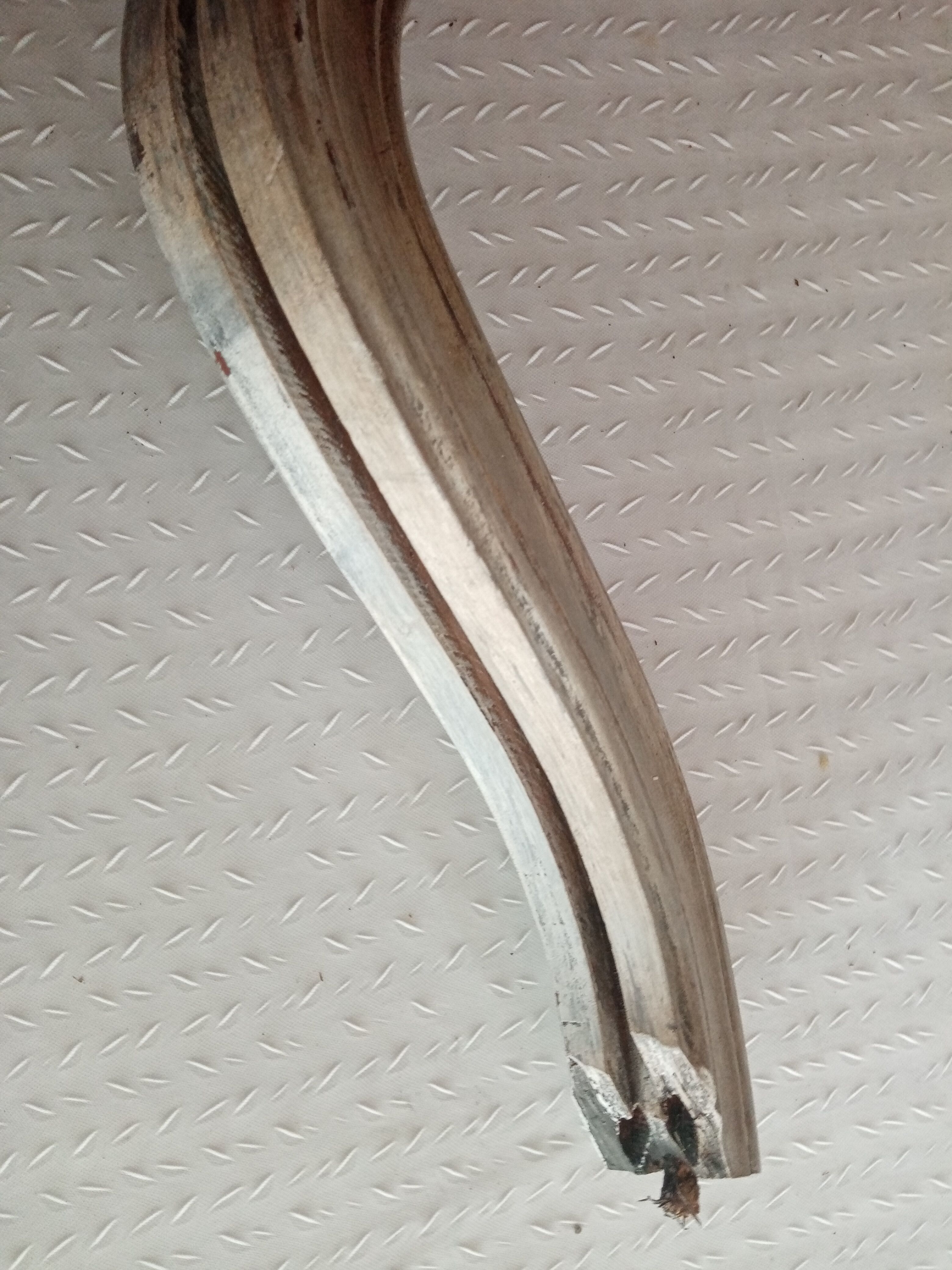 Old wood decoration, pediment, shell