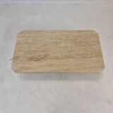 Italian travertine coffee table