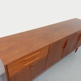 Vintage Swiss Teak Scandinavian style sideboard in teak from the 60s