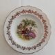 Lot vintage porcelain plates by Digoin Fragonard