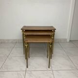 Ensemble de tables gigognes des années 60