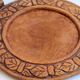 Carved wooden tray 40cm