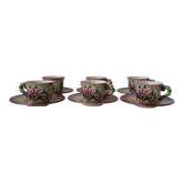 6 tasse Quimper Fouillen