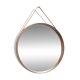 Round mirror by Uno & Östen Kristiansson for Luxus, 1950s