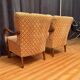 Pair of Art Deco Armchairs, 1940s