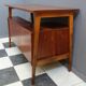 Scandinavian style wood desk 1960s