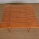 Vintage teak coffee table varnished from the 60s