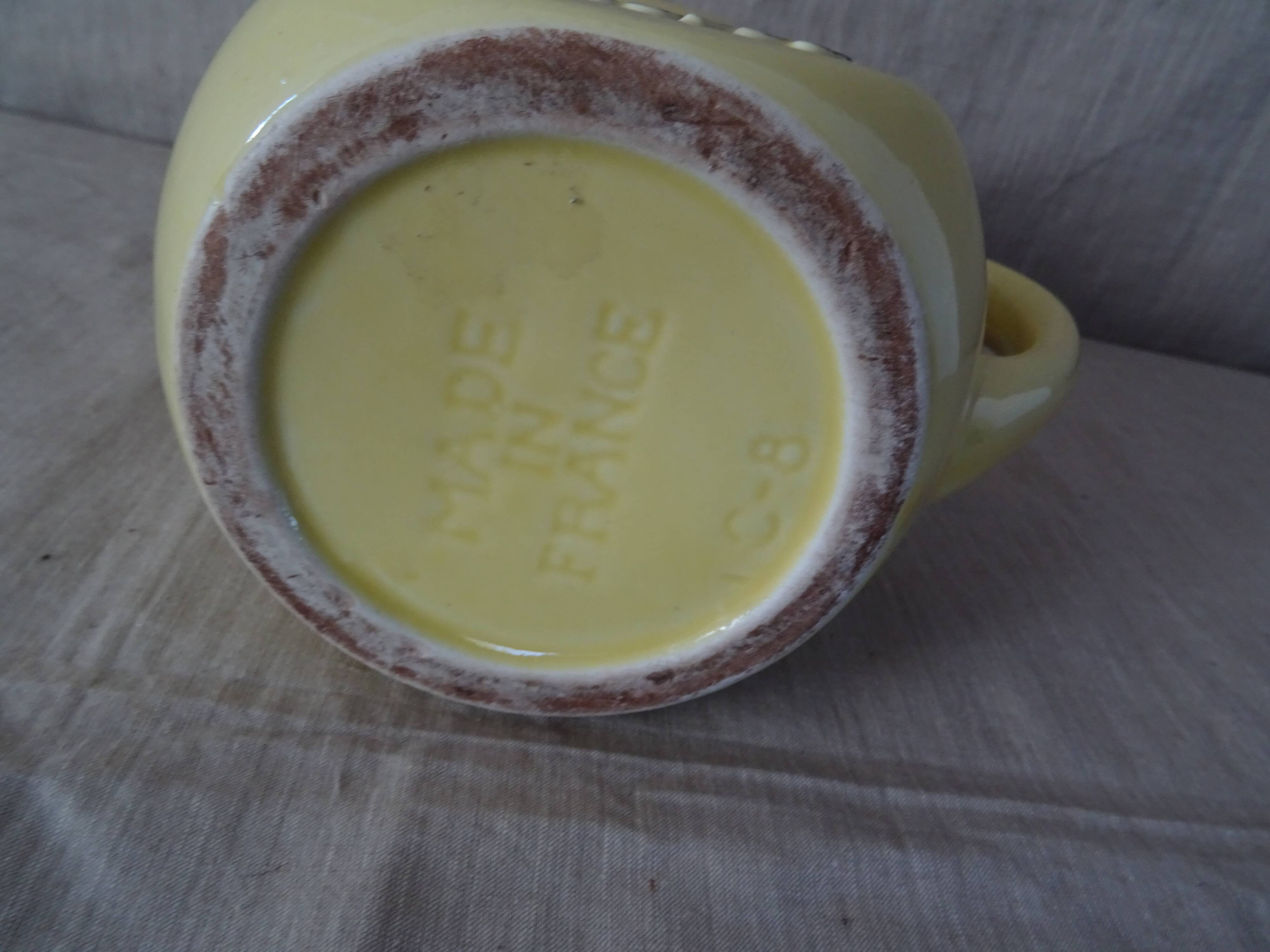 Carafe bistro faience old berger vintage syrups