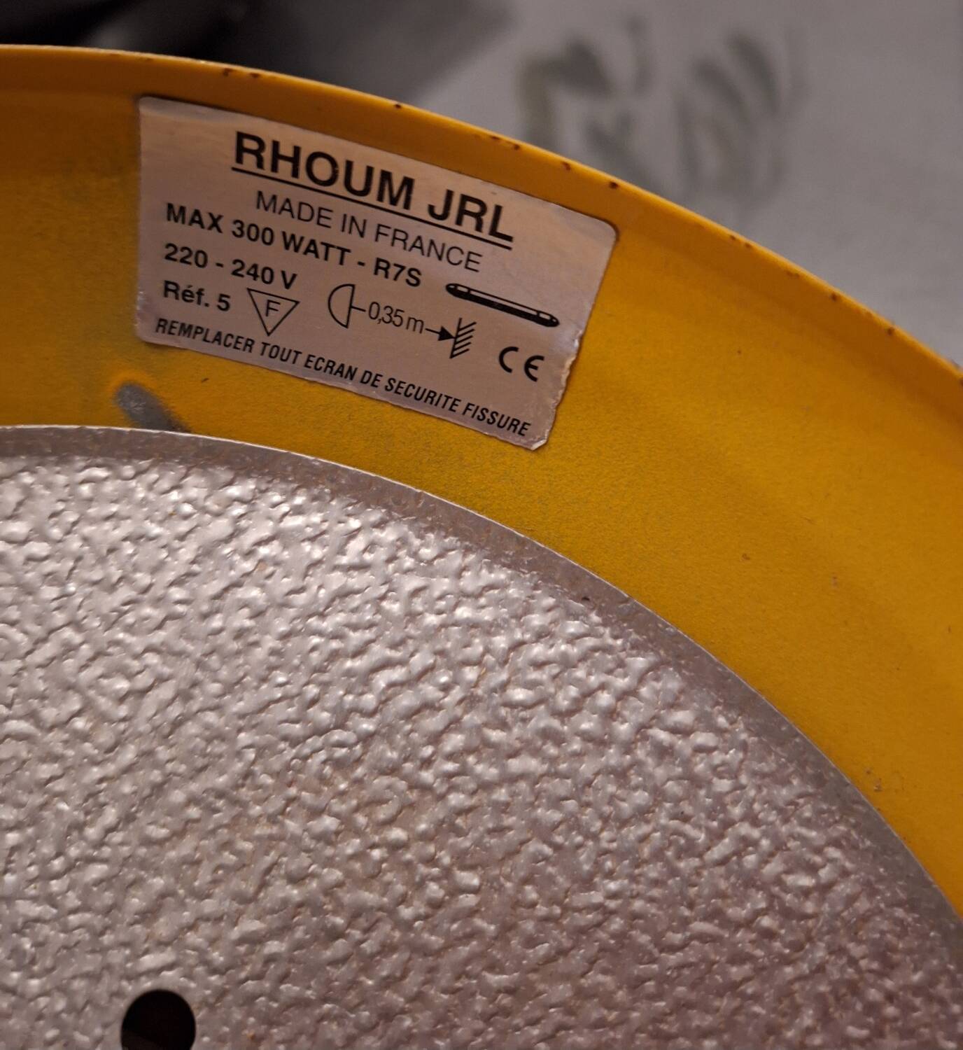 Rhoum JRL pendant light 1970-80