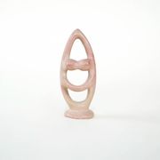 Stone sculpture symbolising bonds, Danish design, 1980s, made in Denmark