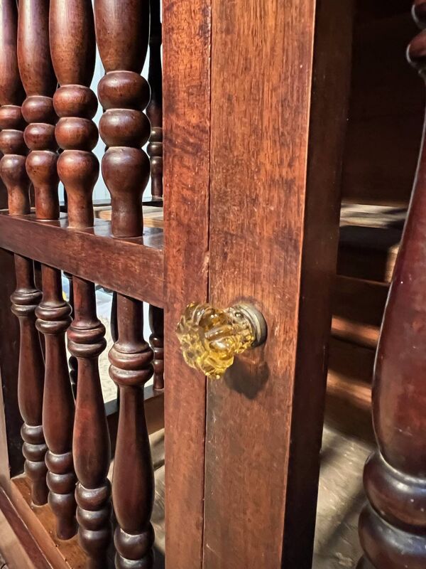 Panetière XIXem Louis Philippe en noyer, buffet, rangement