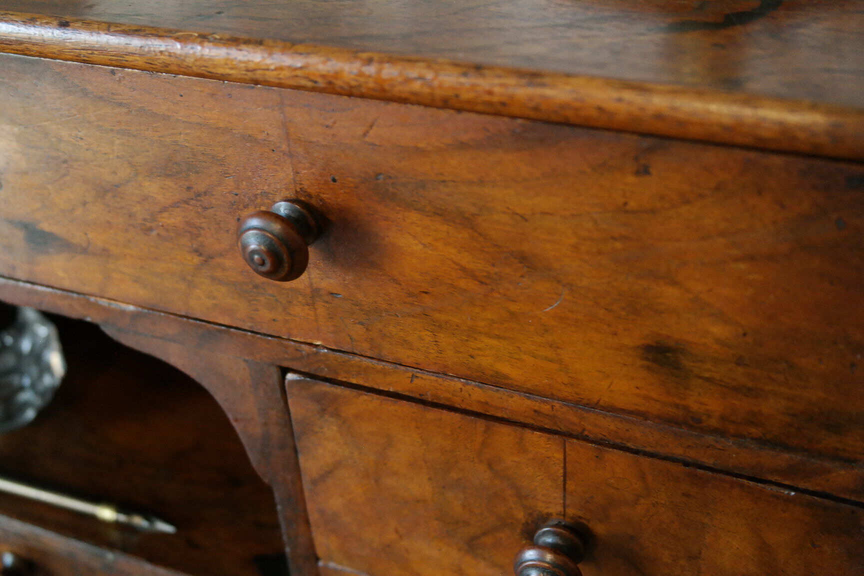 Secretary desk happiness of the day Louis Phillipe in walnut