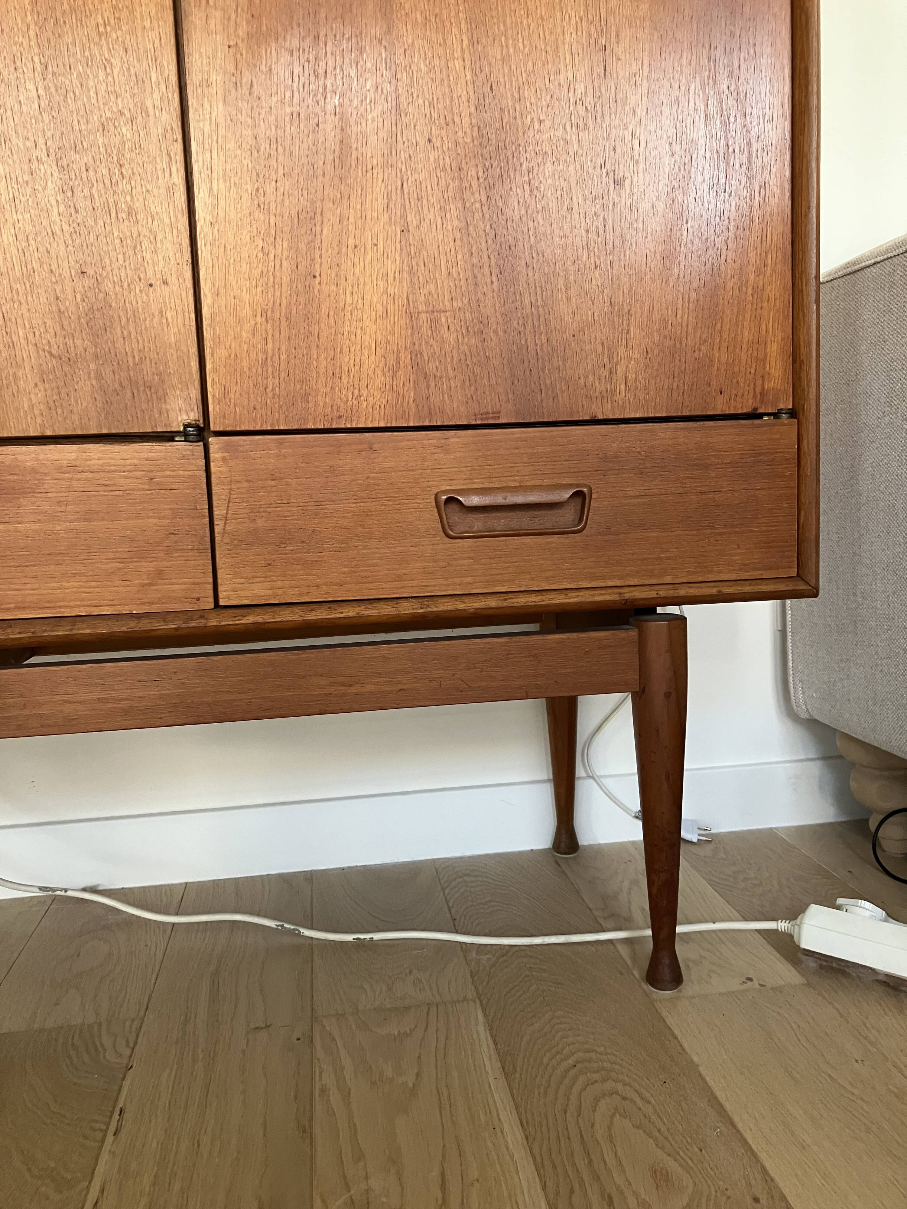 Buffet scandinave teck vintage