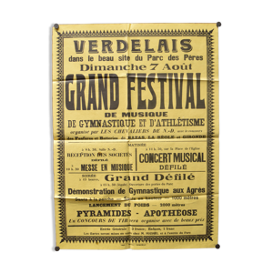 Affiche Grand Festival de Musique