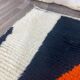 Tapis en laine fait main pour cotre couloir taille 75 x 300 cm