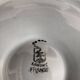 Set of 10 longwy oyster plates france