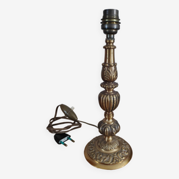 Brass lamp base