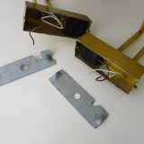Pair of vintage sconces LG Paris, years 70