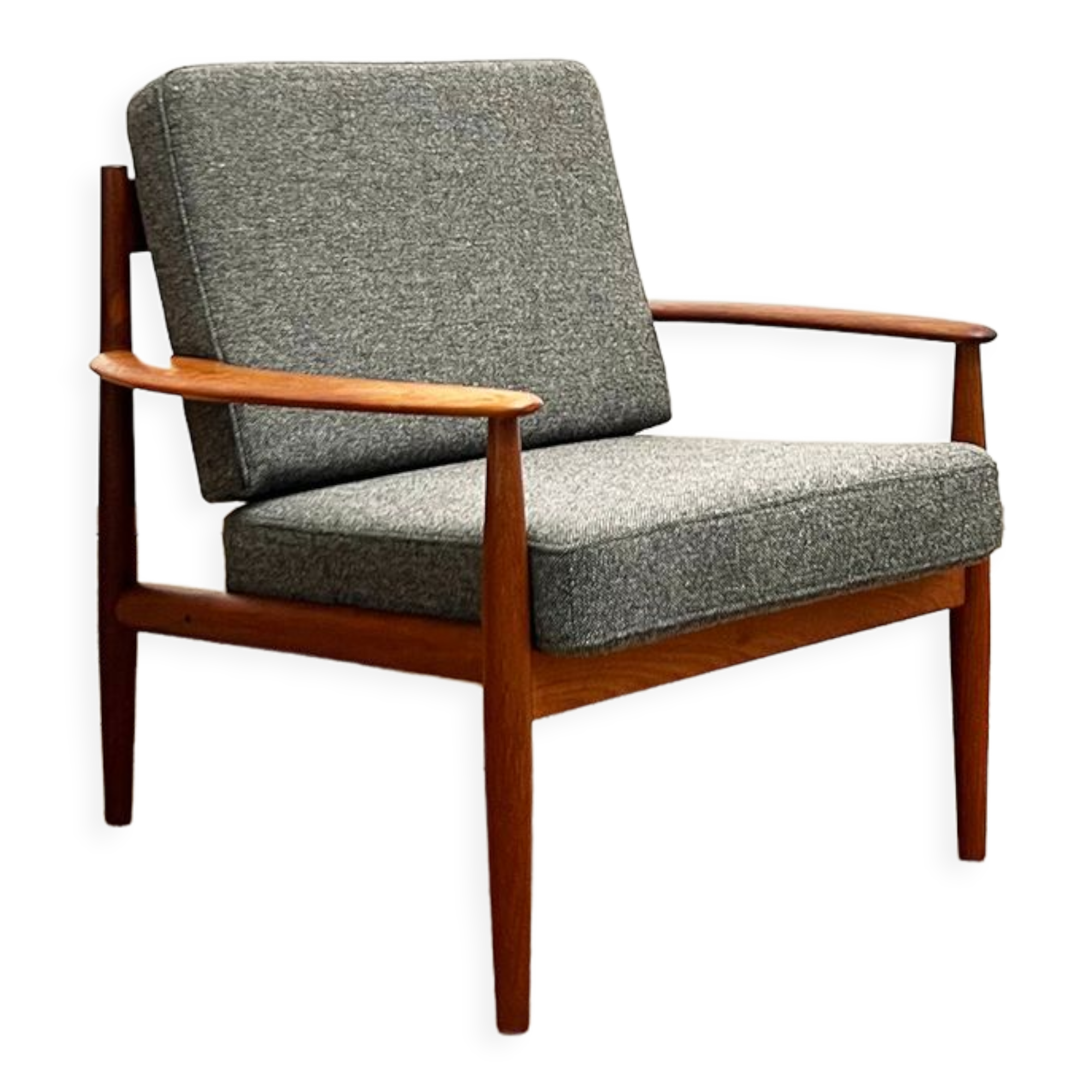 Mid Century Modern Teak armchair or easy chair by Grete Jalk for France & Son, Danish Design, 1950er