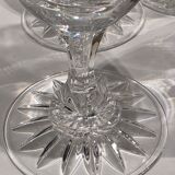 Champagne flutes in Bohemian crystal