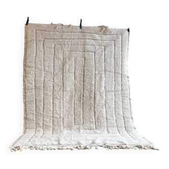 Large modern Berber-style rug in wool