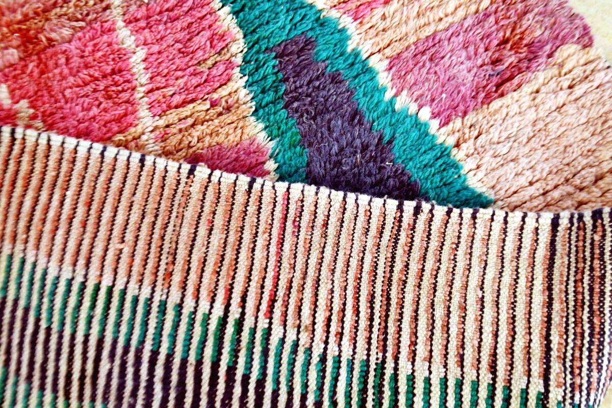 Moroccan Berber carpet hallway Boujaad 417 x 75 cm new