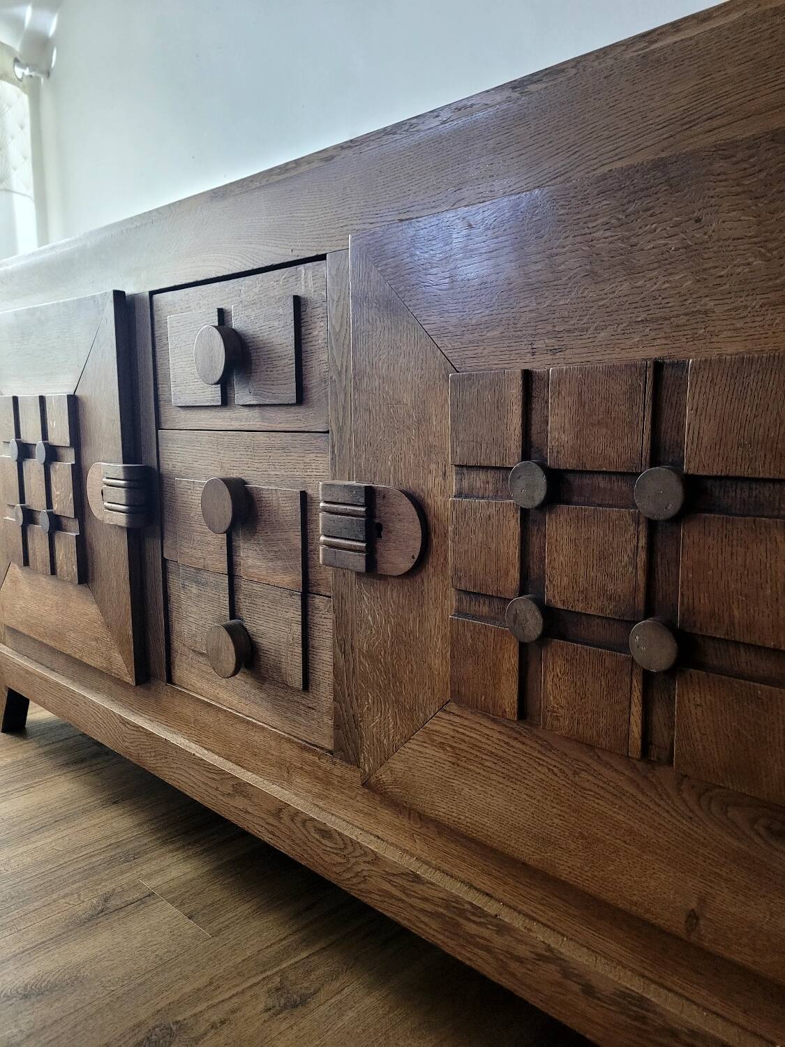 Charles Dudouyt vintage design sideboard