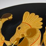 Vintage wooden art panel, Italy, 1963