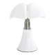 Lampe de table « Pipistrello » blanche de Gae Aulenti pour Martinelli Luce