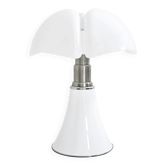 White "Pipistrello" table lamp by Gae Aulenti for Martinelli Luce
