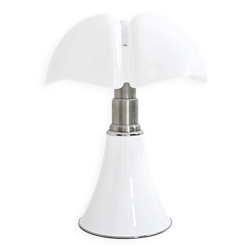 Lampe de table « Pipistrello » blanche de Gae Aulenti pour Martinelli Luce