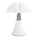 Lampe de table « Pipistrello » blanche de Gae Aulenti pour Martinelli Luce