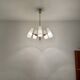Austrian Brass Chandelier by Rupert Nikoll