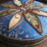 Box fabric fabric velvet beads